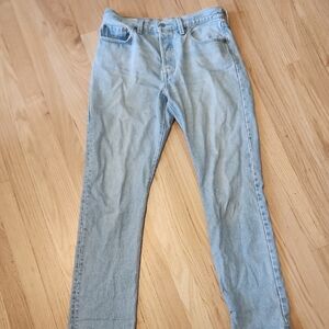 Levi's 501 Light Blue Jeans